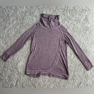 Chelsea & Theodore light pink Cowl Neck Sweatshirt size M